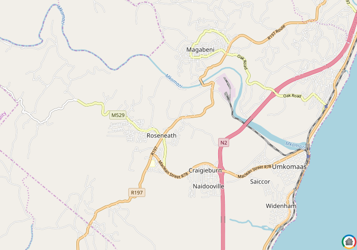 Map location of Craigieburn